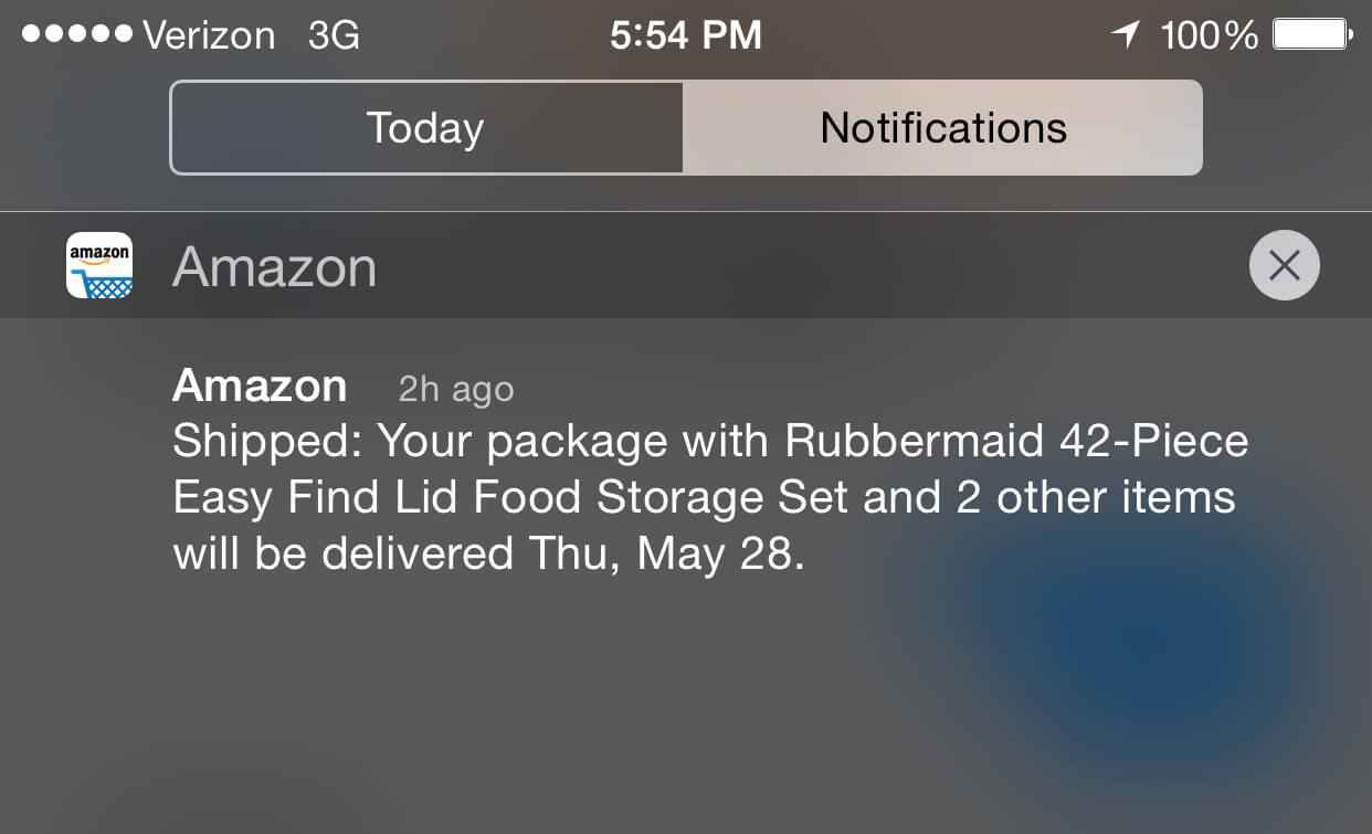 amazon-push-notification