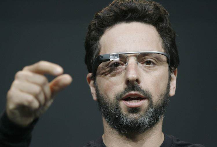 Sergey Brin, co-founder of Google appear