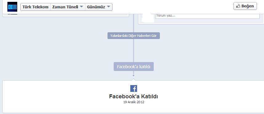 facebooka katıldı