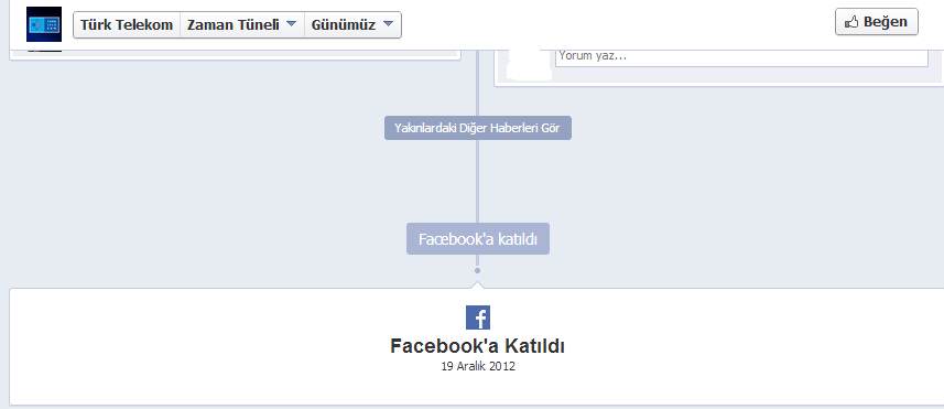 facebooka katıldı