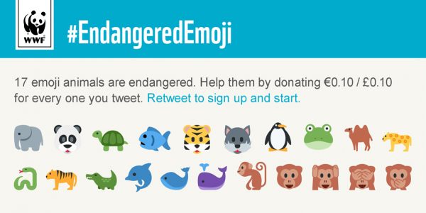 WWF Endangered Emoji